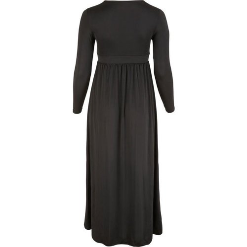 Plus Size Lange Nachtjurk met Vetersluiting Cottelli Collection Plus Plus Size Lange Nachtjurk met Vetersluiting