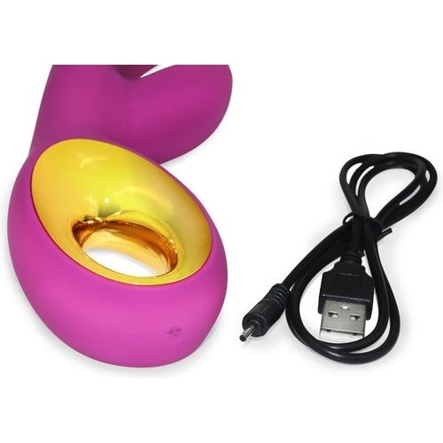 EZlove Luxe Ergonomische G-spot Rabbit Vibrator