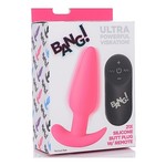 Vibrerende Siliconen Buttplug Glad Bang! Vibrerende Siliconen Buttplug Glad