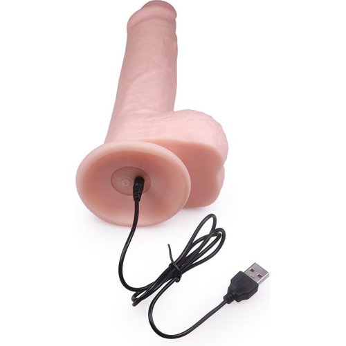 Handful Vibrerend Realistische Dildo met Vibies Glijmiddel Actiepakket