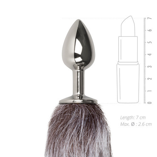 Easytoys Small Foxtail Buttplug met Vossenstaart