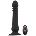 Black Velvets Anal Thruster Stotende Dildo met Zuignap