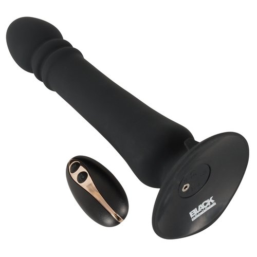 Black Velvets Anal Thruster Stotende Dildo met Zuignap