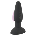 Vibrerende Buttplug met Kloppende Motor Black Velvets Vibrerende Buttplug met Kloppende Motor