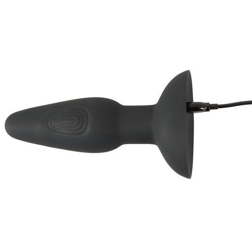 Vibrerende Buttplug met Kloppende Motor Black Velvets Vibrerende Buttplug met Kloppende Motor