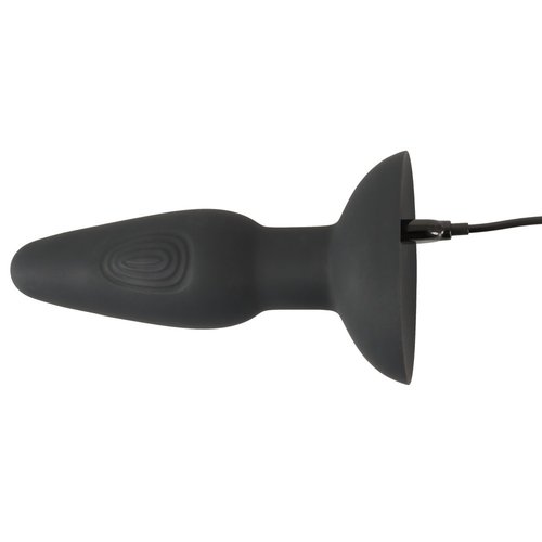 Black Velvets Vibrerende Buttplug met Kloppende Motor