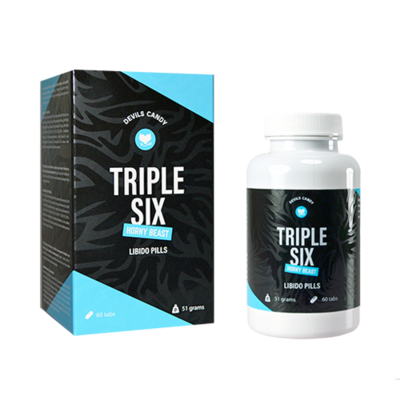 Triple Six Horny Beast Libido Supplement 60 st