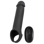 Rebel Vibrerende Penis Sleeve Extender met Afstandsbediening