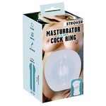 Stroker Vagina Masturbator met Cockring You2Toys Stroker Vagina Masturbator met Cockring