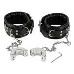 Fetish Collection Zware Metalen Cockring met Handboeien