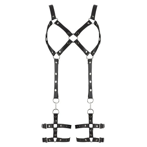 Lederen Body Straps Harnas Open Ontwerp ZADO Lederen Body Straps Harnas Open Ontwerp