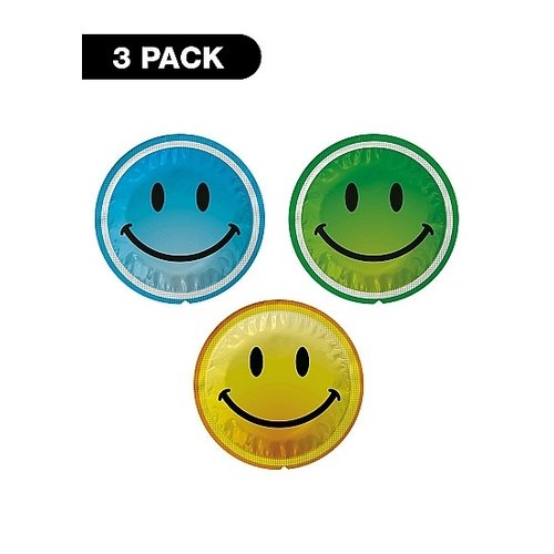 EXS EXS Smiley Face Condooms 3 stuks