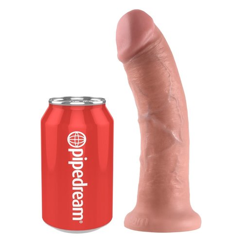 King Cock King Cock Realistische Dikke Dildo Medium Huidkleurig