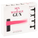 You2Toys Sex & Massage Gun Vibrator met 4 Opzetstukken