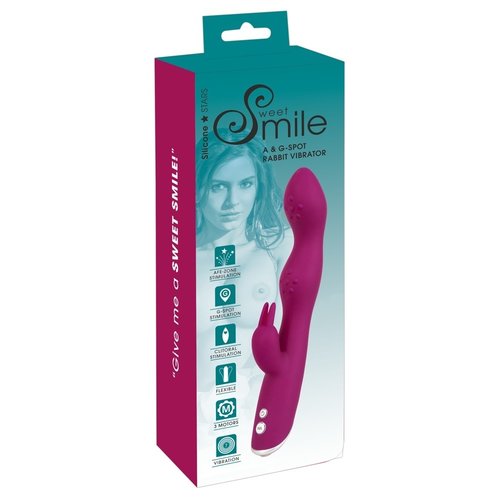 Sweet Smile Extra Stimulerende Gspot Rabbit Vibrator