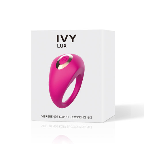 IVY LUX Vibrerende Koppel Cockring NXT Roze
