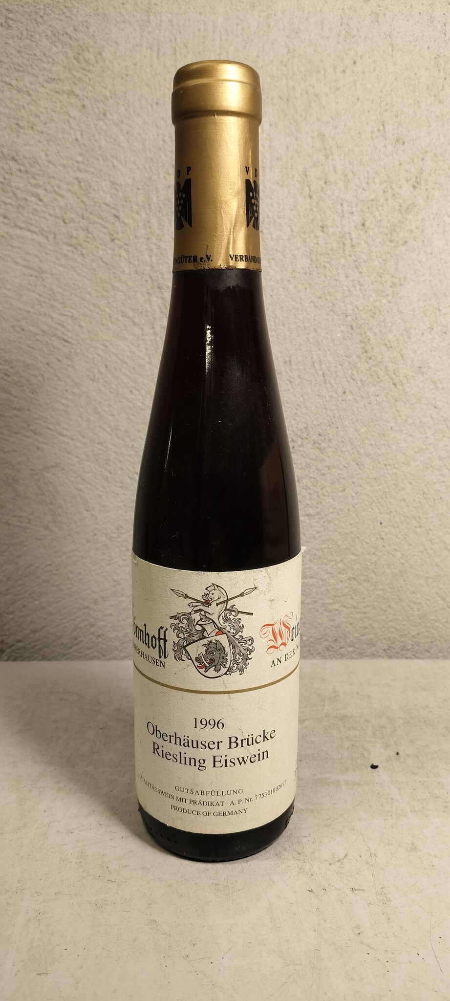 Nonnenkeller Spätburgunder Eiswein 2008 【公式通販】
