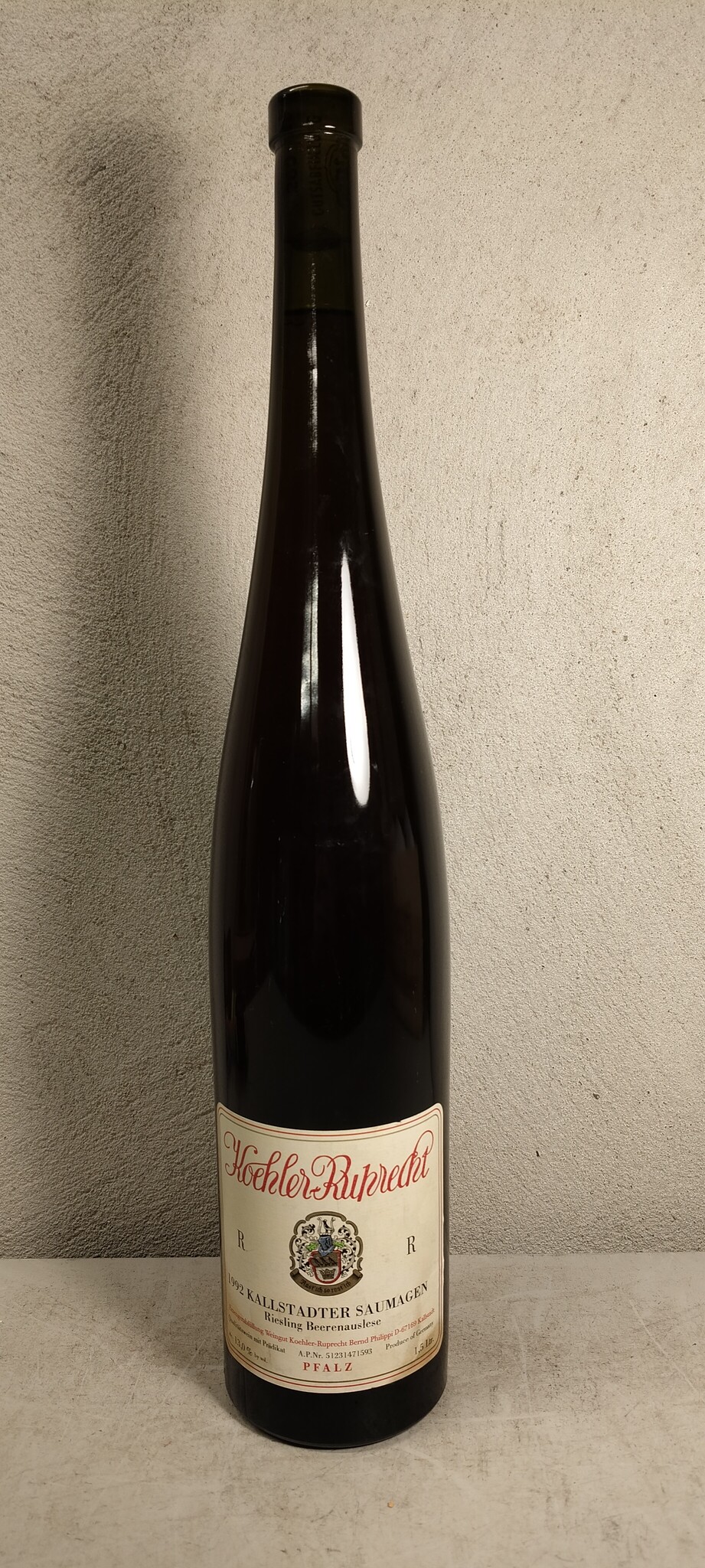 1986 Kallstadter Kobnert Beerenauslese 1986
