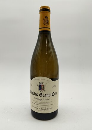 Jean-Paul et Benoit Droin Chablis Grand Cru Hommage a Louis 2021