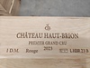 Pessac Leognan Haut Brion 2023