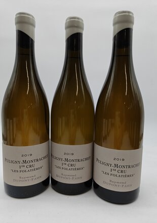 Raymond Dupont-Fahn Puligny Montrachet Folatieres 2019
