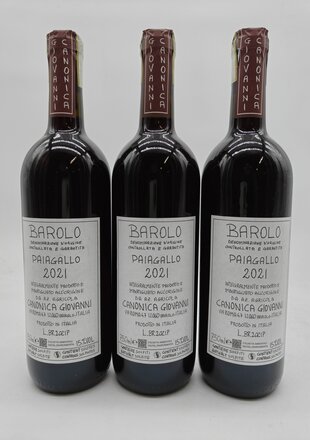 Giovanni Canonica Barolo Paiagallo 2021