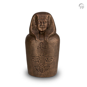 UGK 101 B Keramische urn brons In het oog van Ra