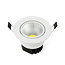 PURPL LED inbyggnadsspot 5 W | Ø85 mm | 2700K, 4000K & 6000K | Riktbar