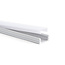 PURPL Aluminiumprofil för LED-list | 1,5m | ytmonterad | 17,5x7 mm