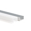 PURPL Aluminiumprofil för LED-list | 1,5m | ytmonterad | 20x20 mm