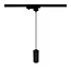 PURPL LED hängande lamparmatur | GU10 | 1 fas | 3 meter | Svart
