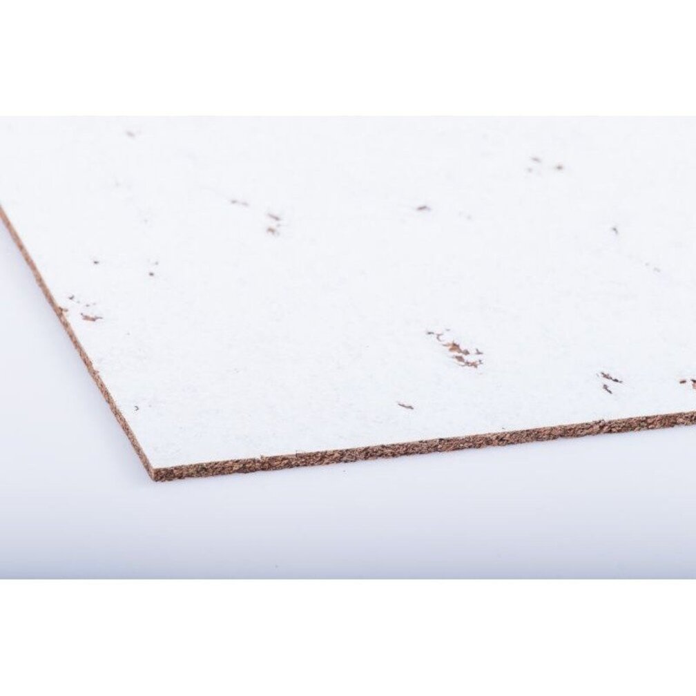 Pinnwand Korkplatte - SCHNEE - 60 x 30 cm - 5mm Stärke - pro Stük