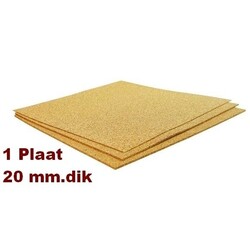 1X Industrie Korkplatten - 60 x 90 cm - 20mm Stärke