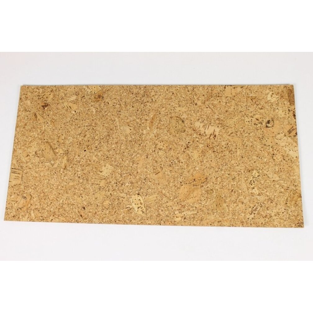 Wandkork - Roermond - 60 x 30 cm - 3mm Stärke - GEWACHST - PRO M2