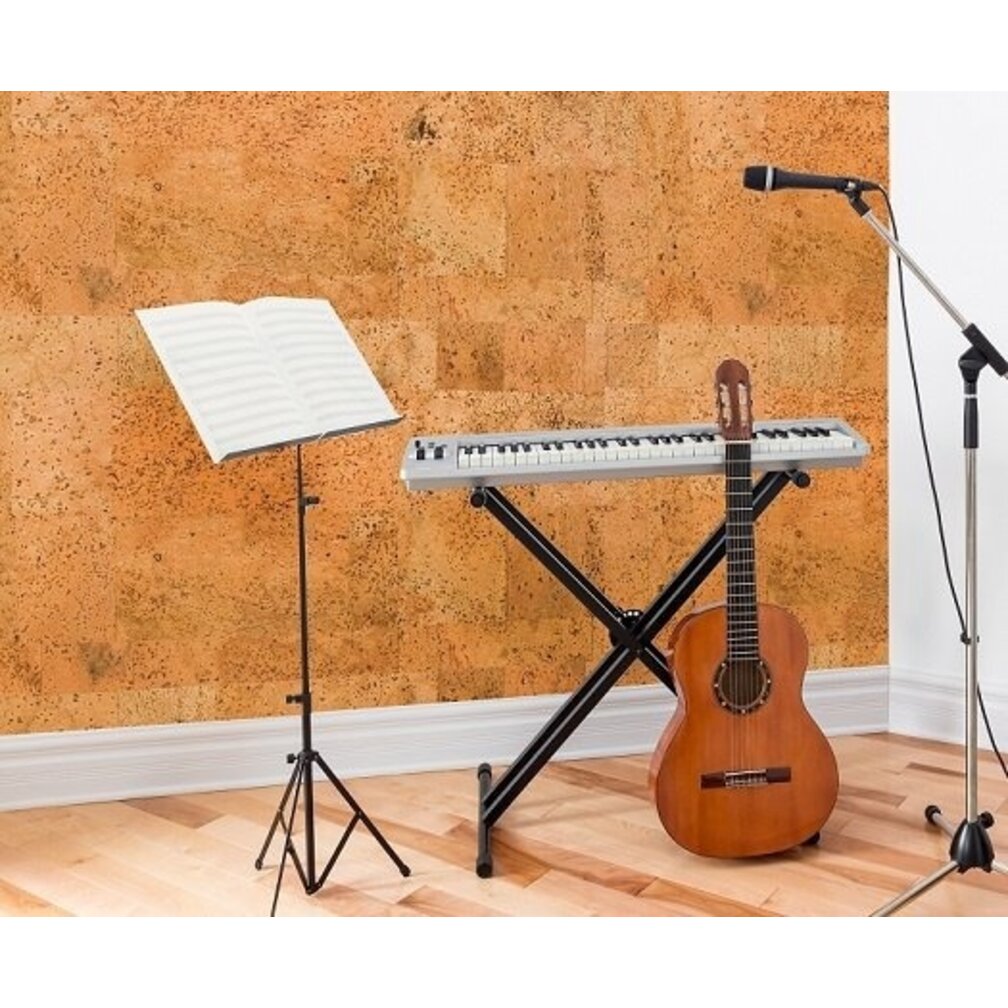 Wandkork - Harmony - 60 x 30 cm - 3mm Stärke - GEWACHST - PRO M2