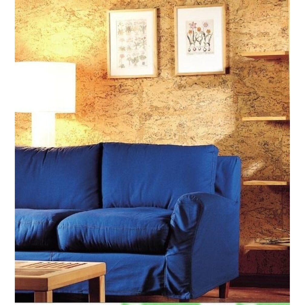 Wandkork - Fiord - 60 x 30 cm - 3mm Stärke - GEWACHST - PRO QM