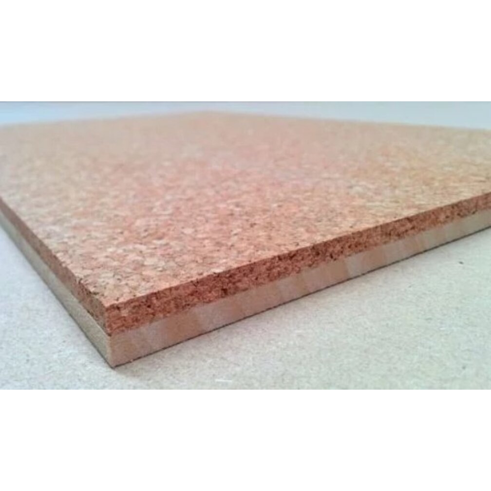 Pinnwand ohne Rahmen  60 X 90 cm. ( 9mm. MDF + 8mm. Kork)