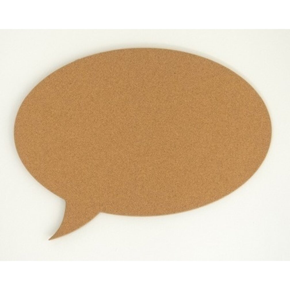 Korkpinnwand selbstklebend - 6mm Stärke - 60 x 90cm - SPECHENDEN WOLKE