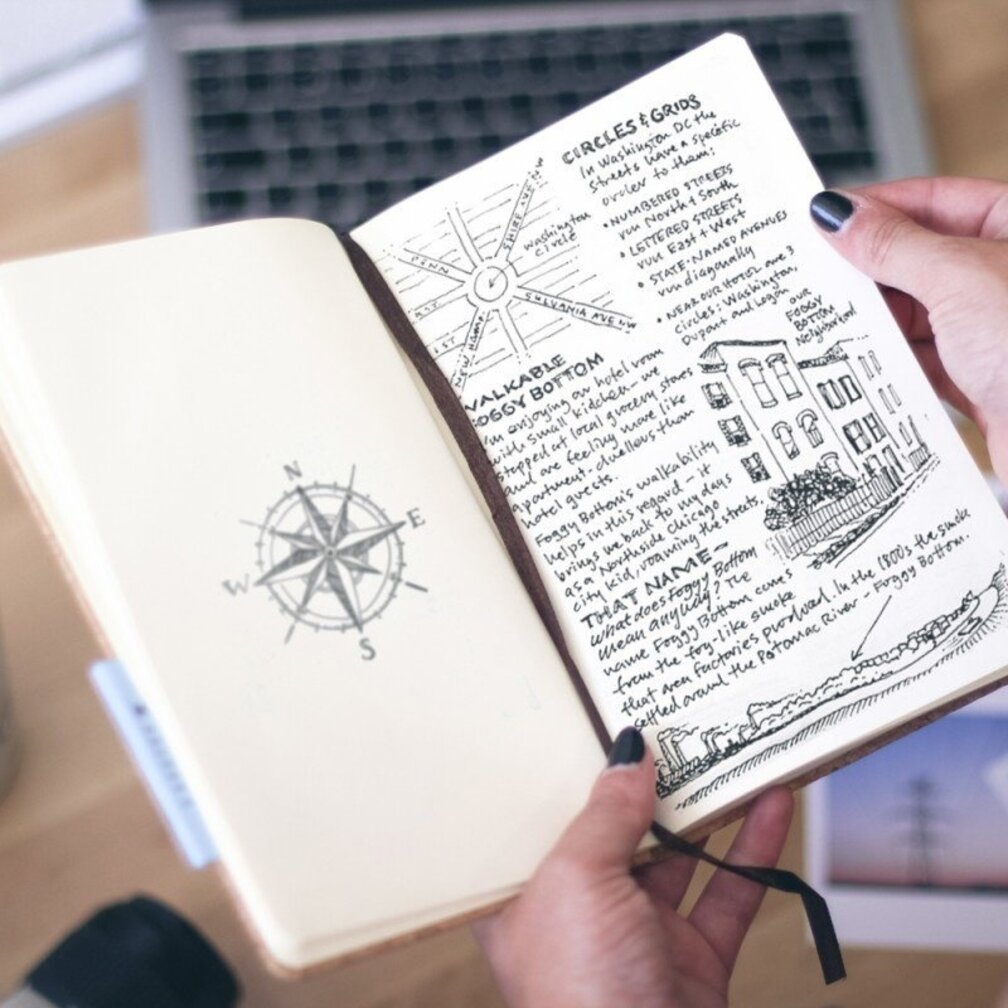 Kork-Notitzbuch WHATEVER