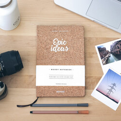 Kork-Notitzbuch EPIC IDEAS