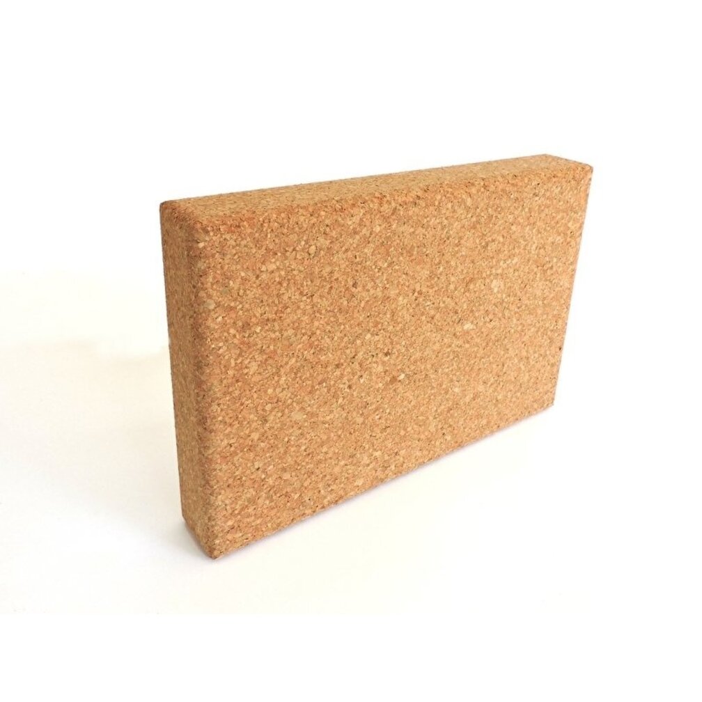 Yogablock aus Kork -305 x 205 x 50 mm