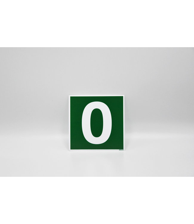 Picto Promo Pictogramme étage 0 - plastique