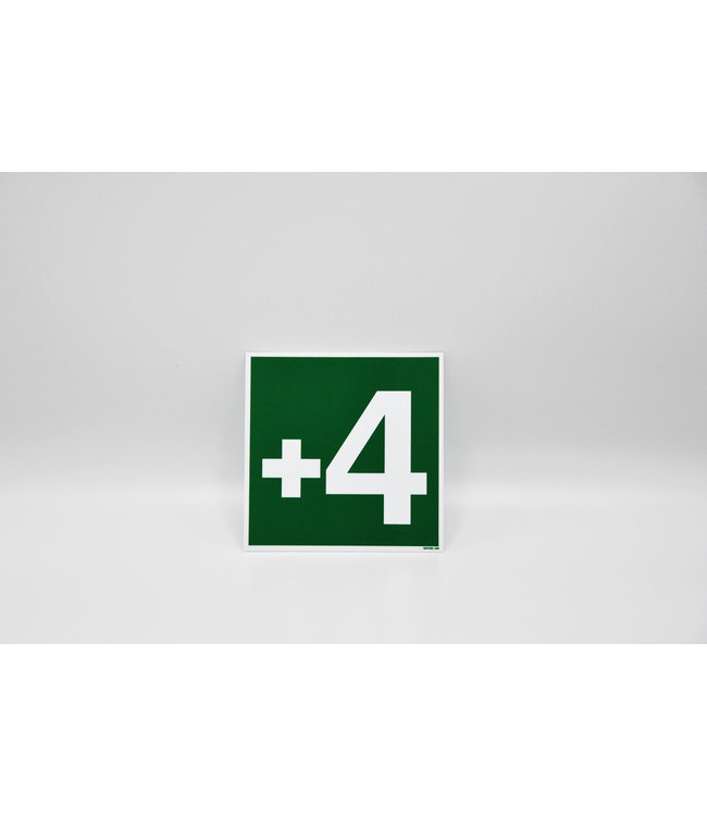 Picto Promo Pictogram verdieping 4 - kunststof