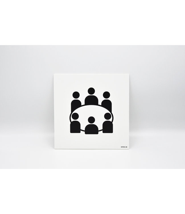Picto Promo Pictogram vergaderzaal - kunststof