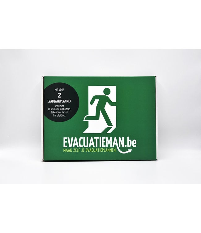 Evacuatieman Evacuatieplan starter kit