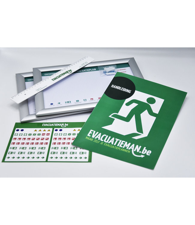 Evacuatieman kit: teken zelf je evacuatieplan