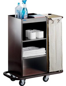 Saro Roomservice Trolley met waszak | (b)92x(d)45x(h)112 cm.