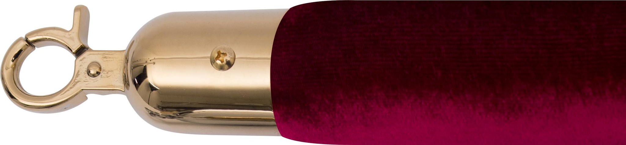 Saro Afzetkoord AF221 | Goud-Rood | Ø 38x1500mm