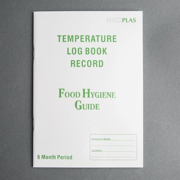 Hygiplas Temperatuur Logboek | 6 maanden registratie.