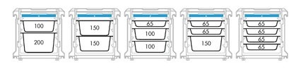 Thermo Future Box Thermo container voorlader 65 liter | Max. 8 x GN1/1 |, foto 3 van 3